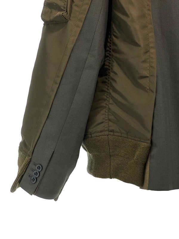 ブレザー - 緑 shop online: Sacai