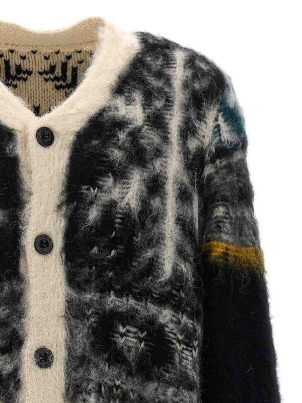 The Best Shops Sacai: cardigans - Patterned Sweater