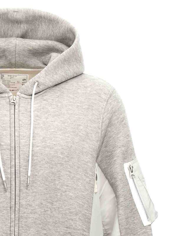 The Best Shops Sacai: Sweatshirts & Sweaters - Sponge Hoodie