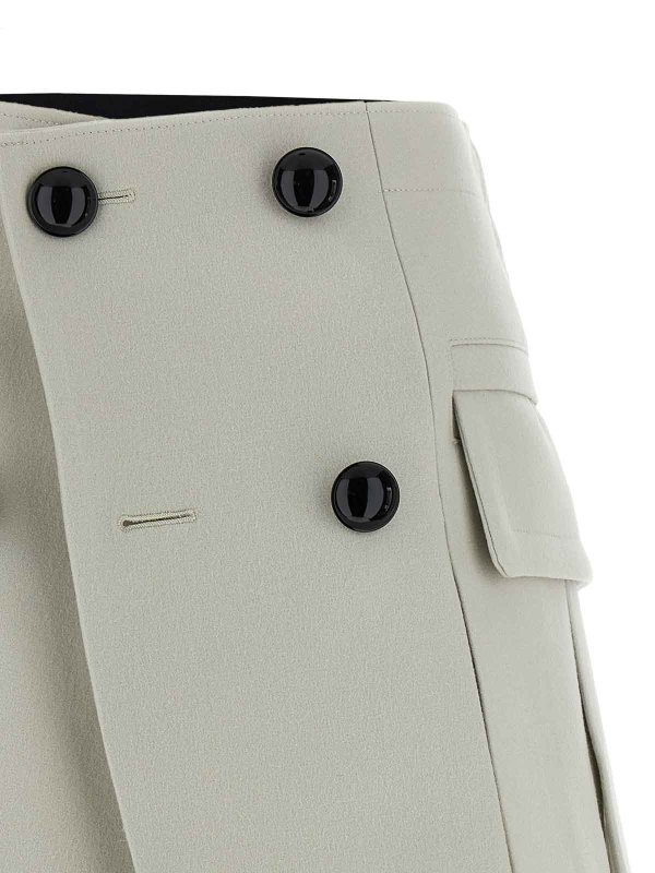 The Best Shops Sacai: mini skirts - Melton Skort