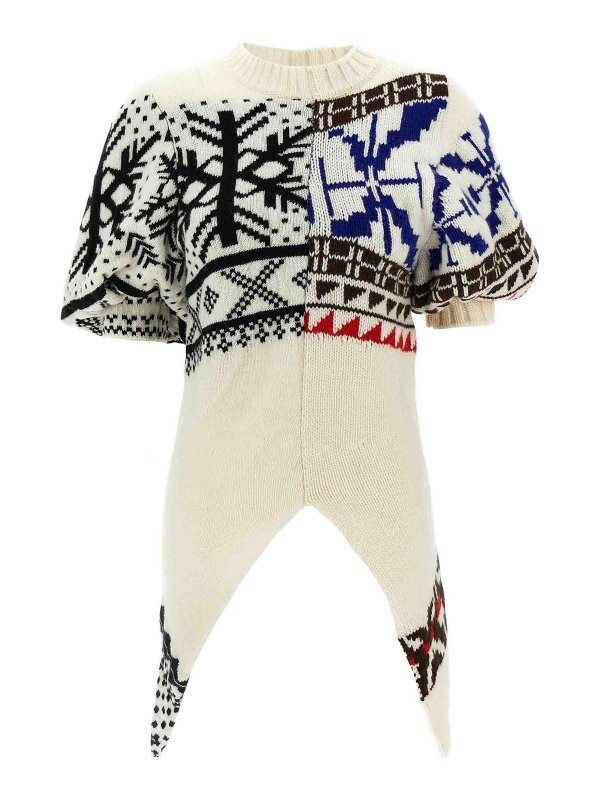 Sacai: クルーネック - クルーネック - マルチカラー