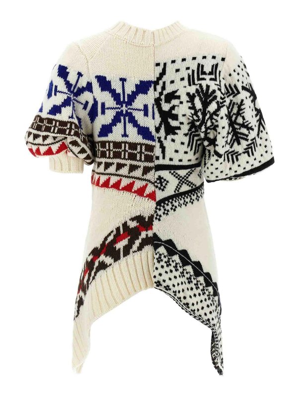 Sacai: クルーネック online - クルーネック - マルチカラー