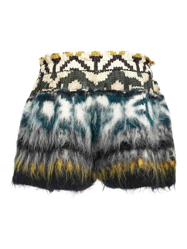 Sacai: トラウザーショーツ online - ショートパンツ - マルチカラー