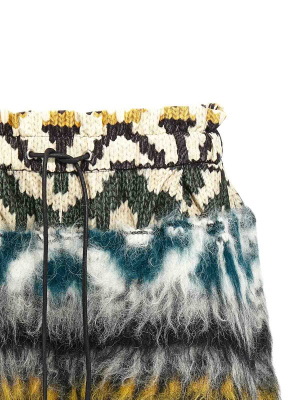 The Best Shops Sacai: トラウザーショーツ - ショートパンツ - マルチカラー