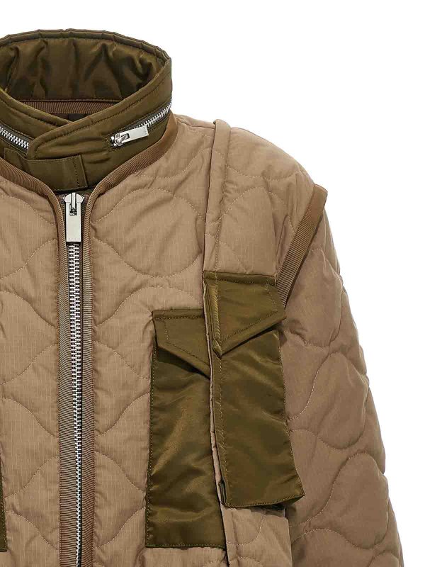 The Best Shops Sacai: blazers - Quilted Jacket
