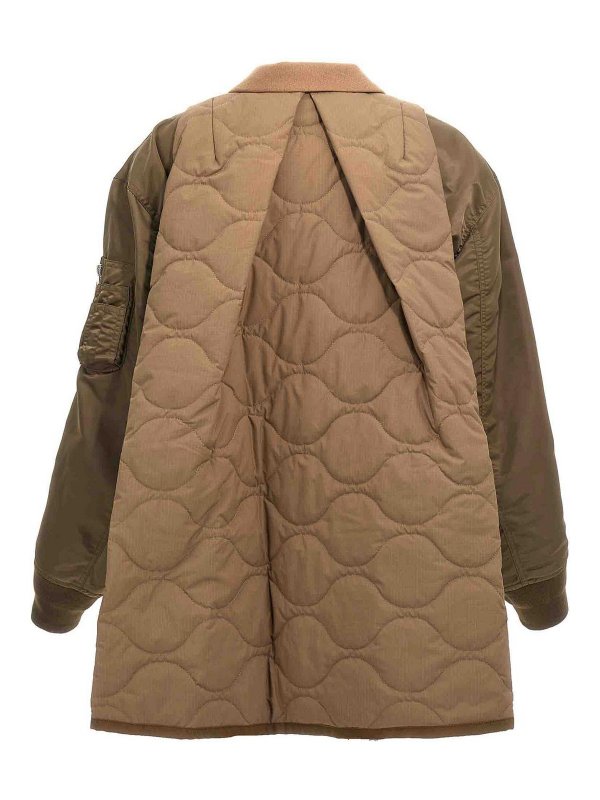 Sacai: ショートコート online - ショートコート - マルチカラー