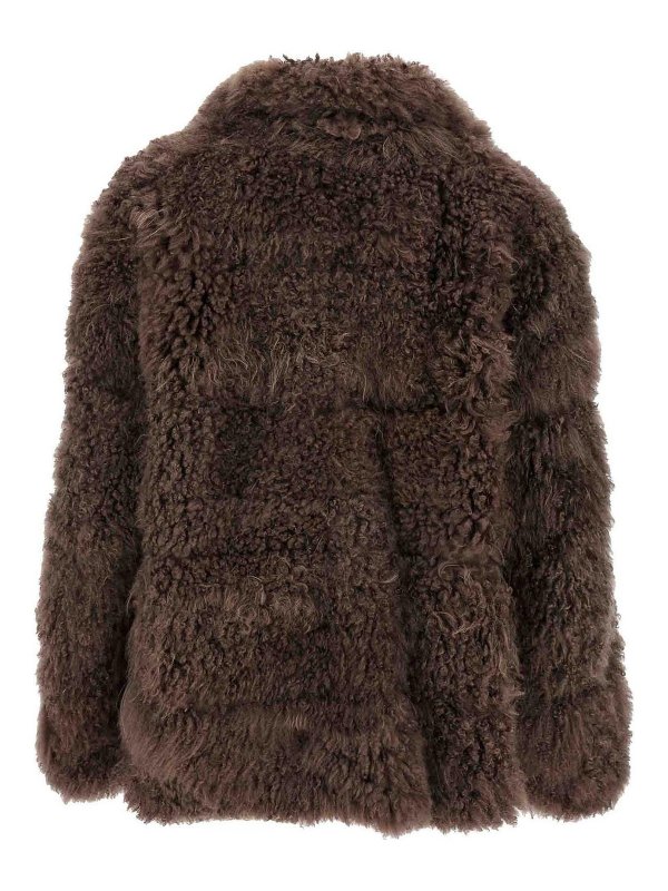 SIMONETTA RAVIZZA: ショートコート online - ショートコート - ブラウン