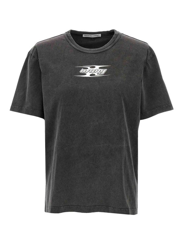 T BY ALEXANDER WANG: t-shirts - Logo T-Shirt