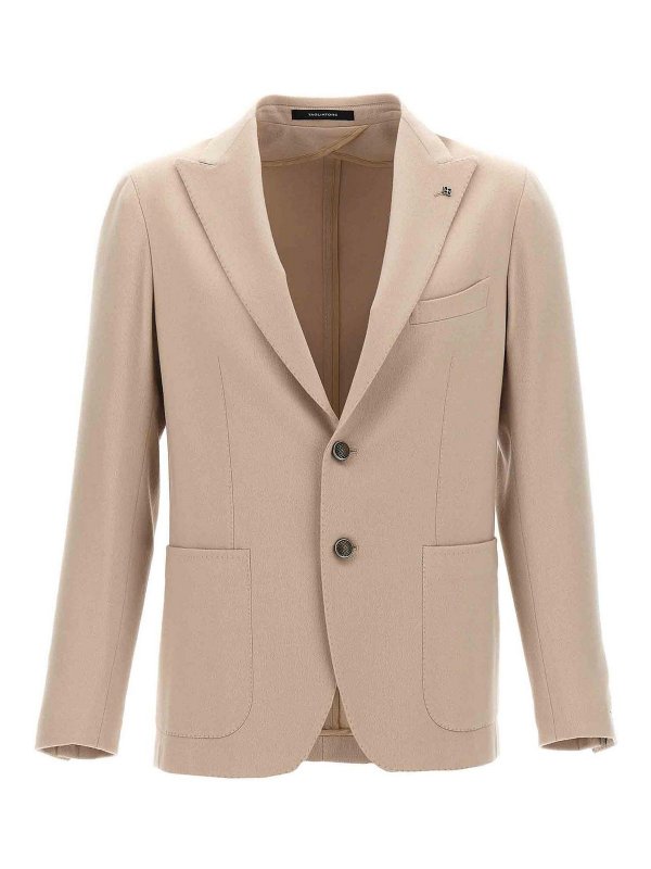 TAGLIATORE: Blazer - Blazer - Beige