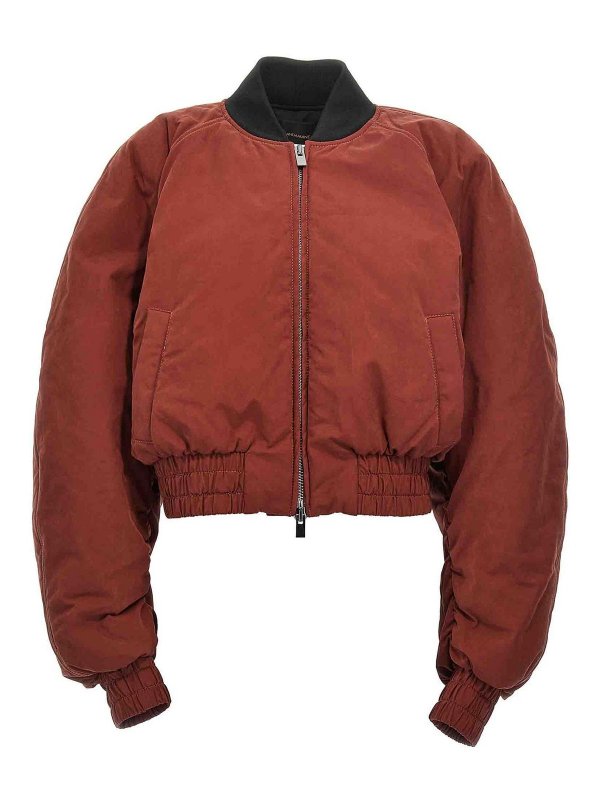 THE ANDAMANE: bombers - Sierra Cropped Bomber Jacket
