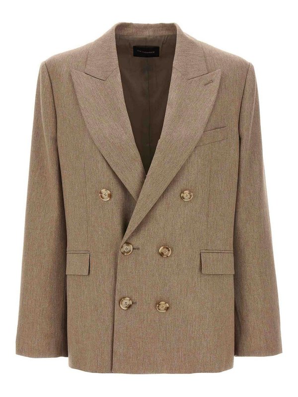 THE ANDAMANE: Blazer - Blazer - Beige