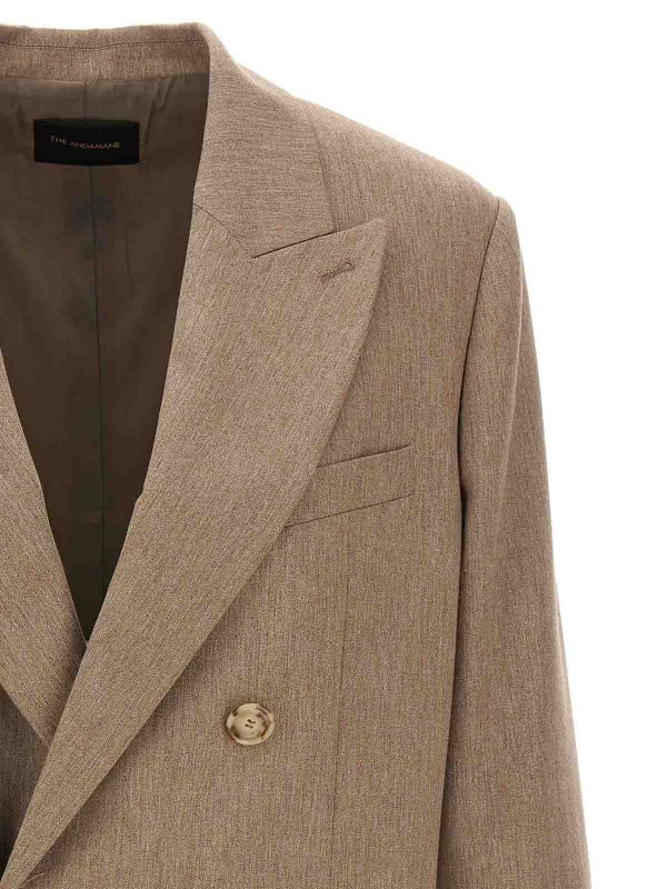 The Best Shops THE ANDAMANE: Blazer - Blazer - Beige