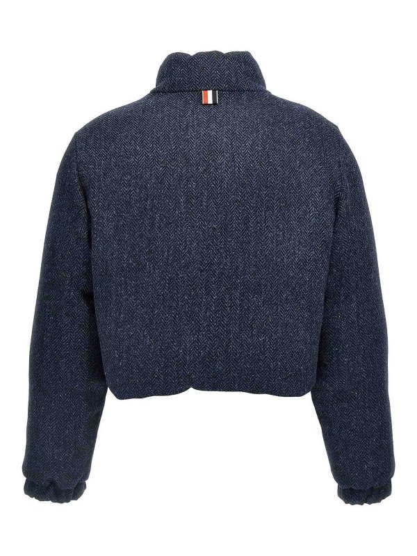 The Best Shops THOM BROWNE: padded jackets - Reversible Down Jacket