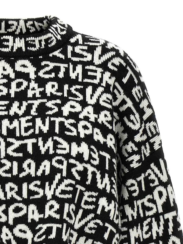 The Best Shops VETEMENTS: クルーネック - クルーネック - 白