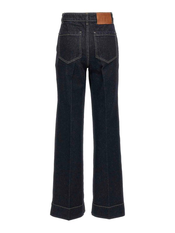 VICTORIA BECKHAM: ブーツカットジーンズ online - ブーツカットジーンズ - ブルー