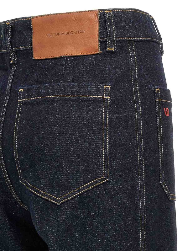 ブーツカットジーンズ - ブルー shop online: VICTORIA BECKHAM