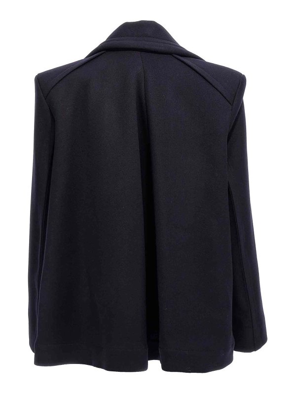 VICTORIA BECKHAM: cappotti corti online - Cappotto con spalle appuntite