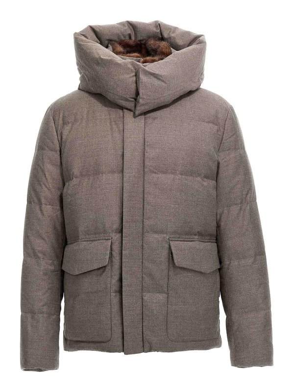 YVES SALOMON: blazers - Doudoune Down Jacket