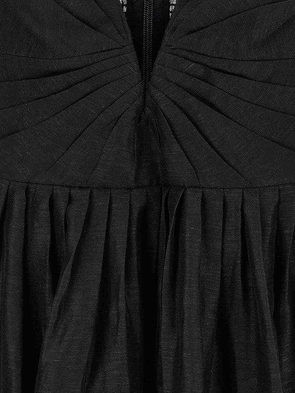 マキシドレス - 黒 shop online: ZIMMERMANN