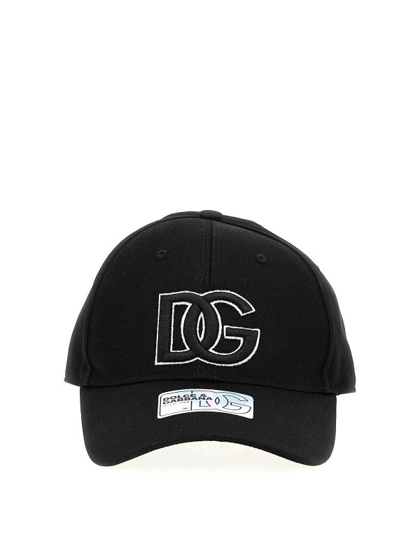 DOLCE & GABBANA: hats & caps - Dg Logo Cap