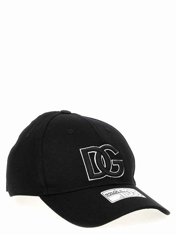 DOLCE & GABBANA: hats & caps online - Dg Logo Cap