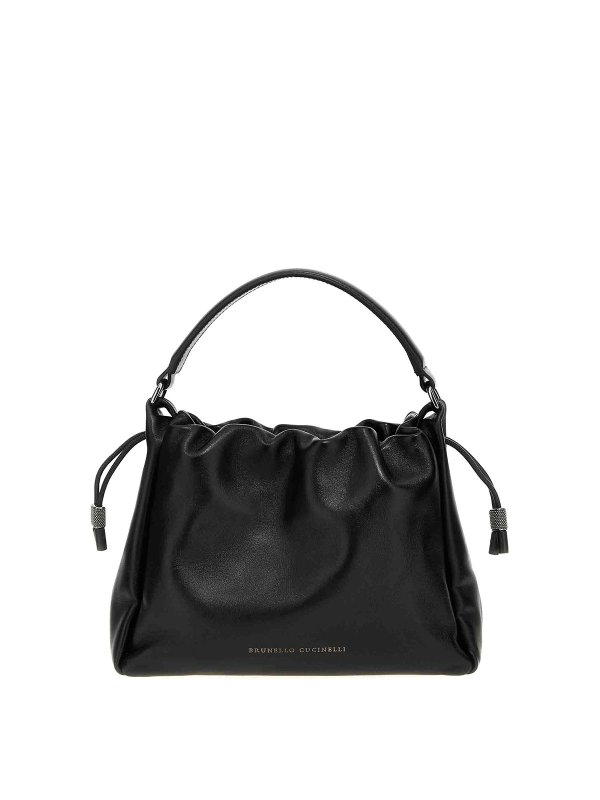 BRUNELLO CUCINELLI: Handtaschen - Shopper - Schwarz
