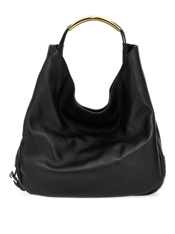 MOSCHINO: クロスボディバッグ - クロスボディバッグ - 黒