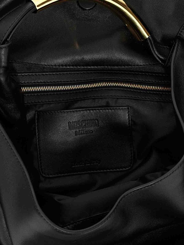 クロスボディバッグ - 黒 shop online: MOSCHINO