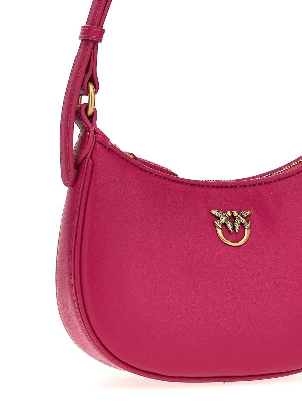 The Best Shops Pinko: totes bags - Half Moon Baby Handbag