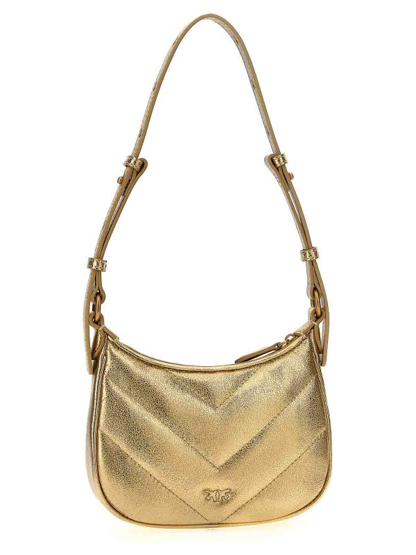 Pinko: Bolsas bandoleras online - Bolsa Bandolera - Dorado