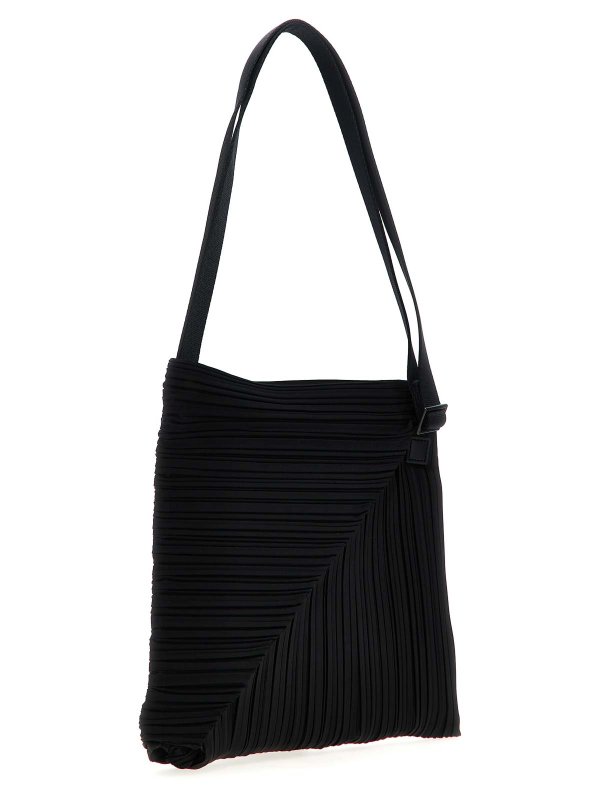 PLEATS PLEASE ISSEY MIYAKE: cross body bags online - Diagonal Pleats Bag Shoulder Bag