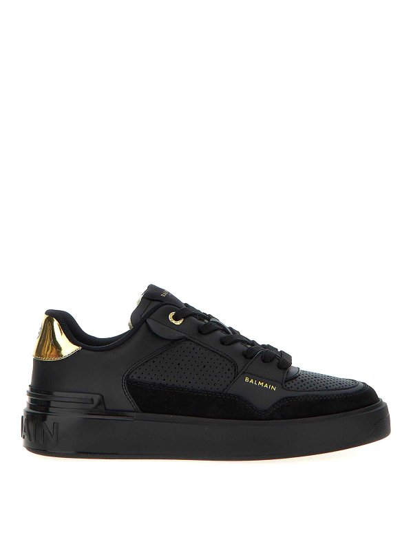 Balmain: sneakers - Scneaker infradito B-Court