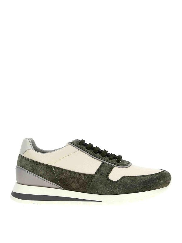 BRUNELLO CUCINELLI: trainers - Suede Leather Sneakers