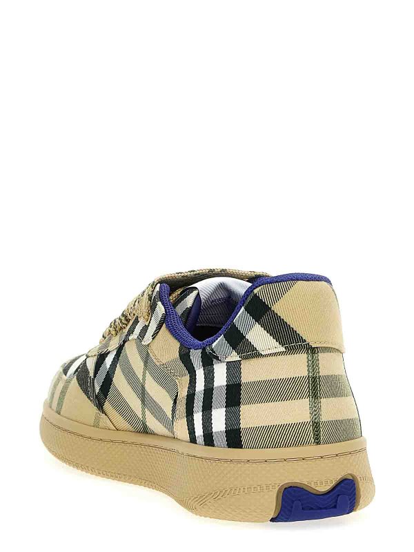 The Best Shops BURBERRY: trainers - Check Sneakers