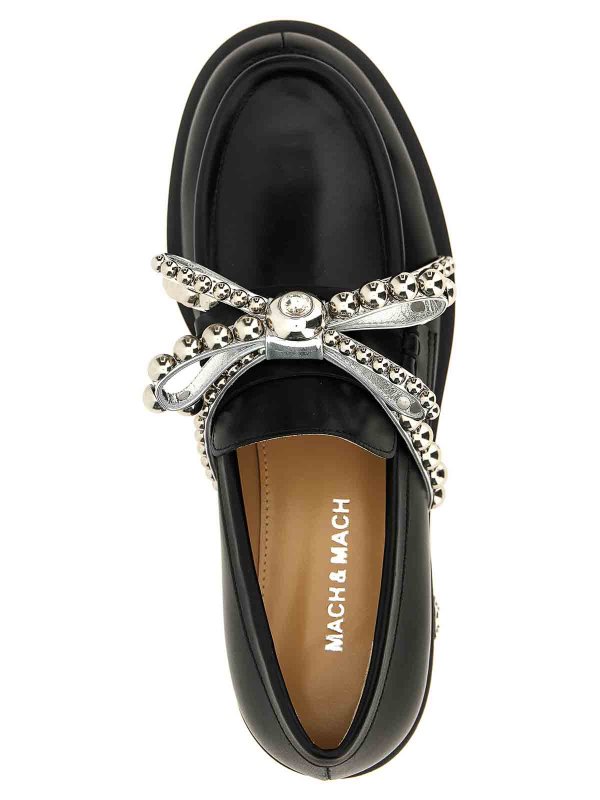 Crystal Studs Loafers shop online: MACH & MACH
