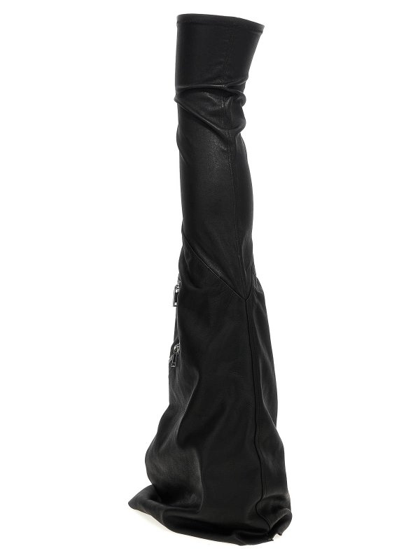 The Best Shops RICK OWENS: boots - Cargoflares Sneak Sneakers