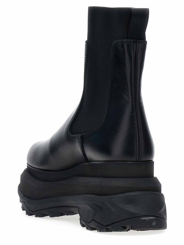 The Best Shops Sacai: tronchetti - Stivaletti Chelsea in pelle