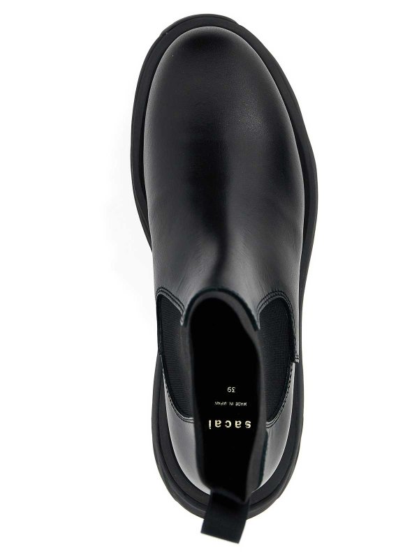 Stivaletti Chelsea in pelle shop online: Sacai