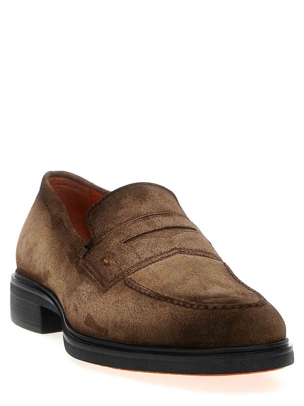 SANTONI: Mocasines y Zapatillas online - Mocasines - Marrón