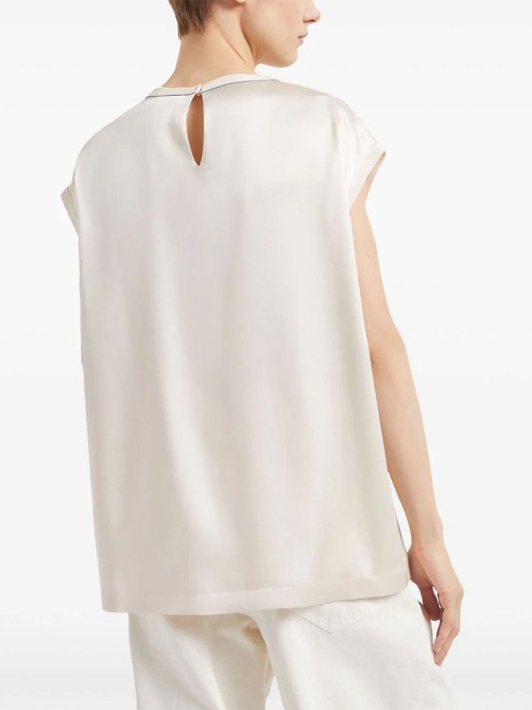 Tunik - Beige shop online: BRUNELLO CUCINELLI