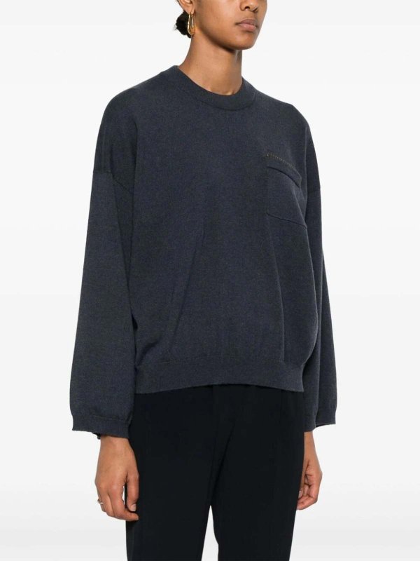 BRUNELLO CUCINELLI: crew necks online - Crew Neck Sweater