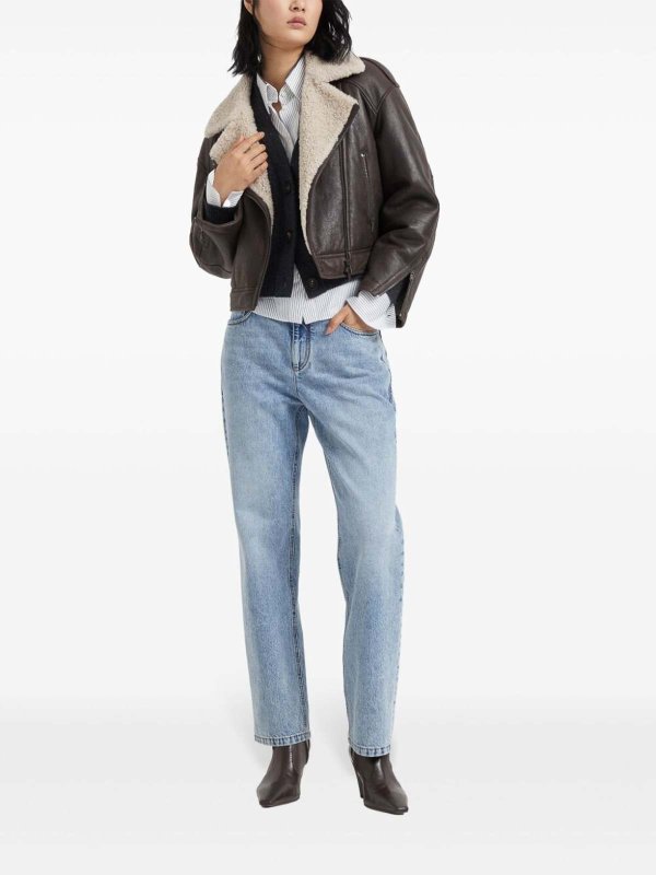 The Best Shops BRUNELLO CUCINELLI: ブーツカットジーンズ - ブーツカットジーンズ - ライトブルー