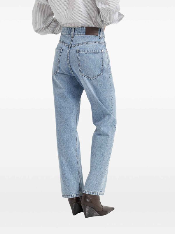 ブーツカットジーンズ - ライトブルー shop online: BRUNELLO CUCINELLI