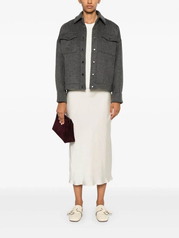 The Best Shops BRUNELLO CUCINELLI: カジュアルジャケット - カジュアルジャケット - グレー