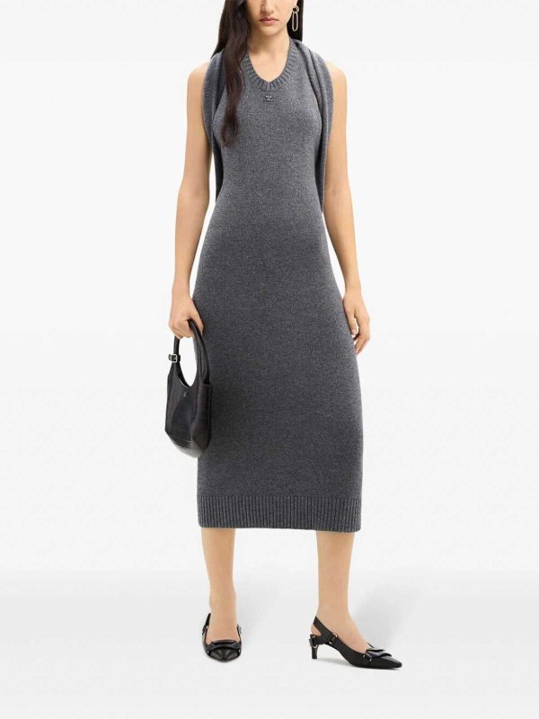 The Best Shops Courreges: maxi dresses - Knit Dress