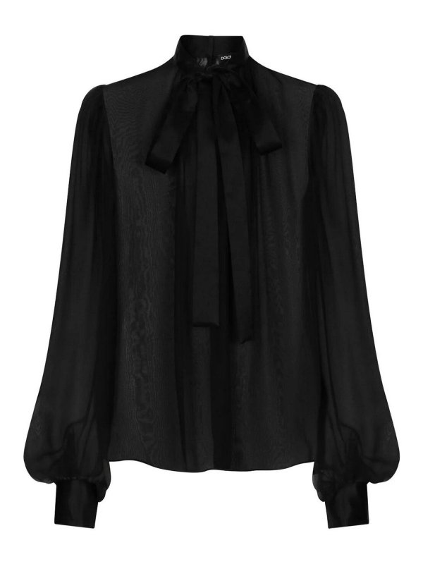 DOLCE & GABBANA: Blusen - Bluse - Schwarz