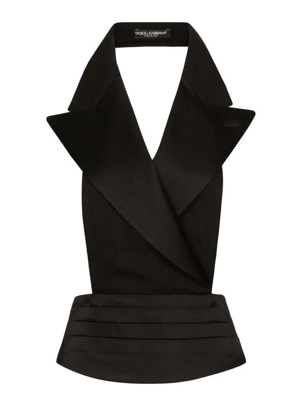 DOLCE & GABBANA: Tops & Tank tops - Backless Top