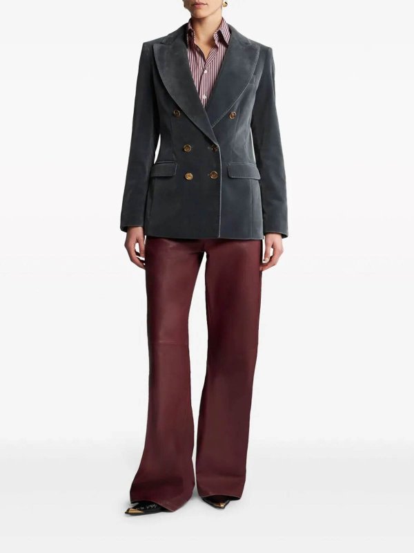 The Best Shops ETRO: casual jackets - Double Breasted Velvet Jacket