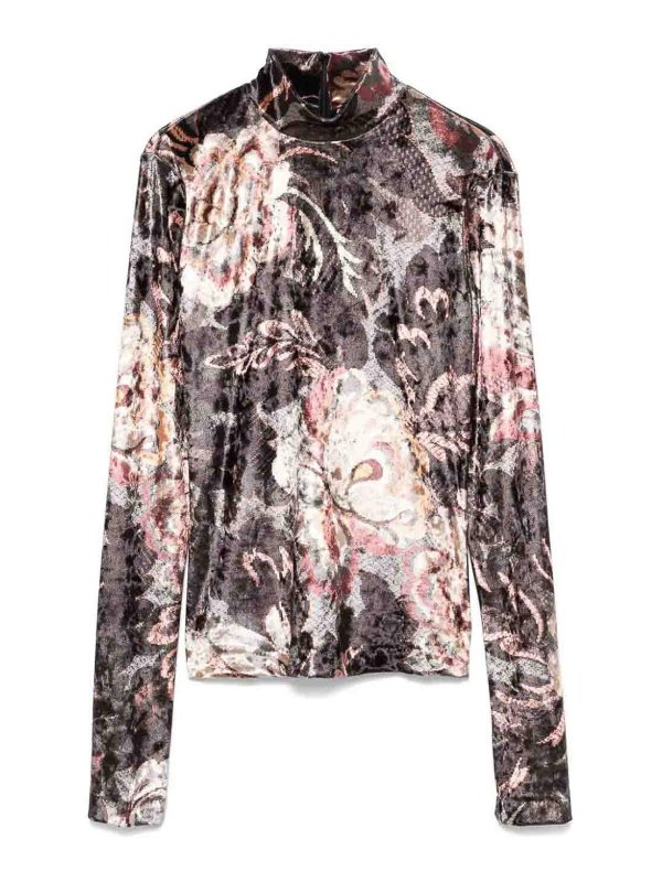 ETRO: Tops & Tank tops - Velvet Top