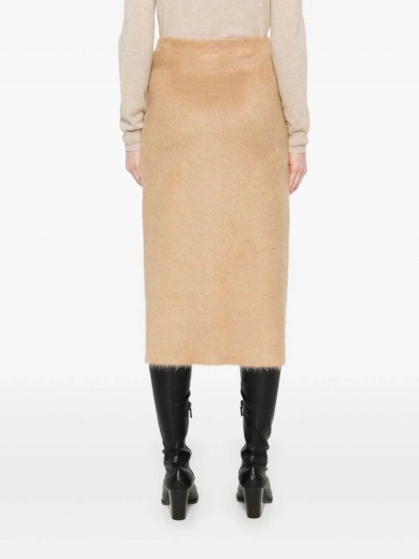 Falda Semilarga - Beis shop online: FABIANA FILIPPI